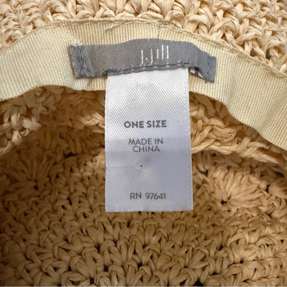 J Jill Straw Woven Hat - Picture 4 of 4